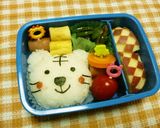 白い虎だよ！ホワイトタイガー＊キャラ弁作り方3写真