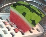 ＜覚書＞夏の朝に☆スイカのジュース作り方2写真