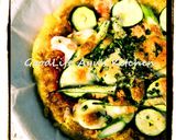 もちっかりっ夏野菜のじゃがコーンピッツア作り方11写真