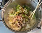 白菜と豚肉のくたくた煮作り方2写真