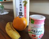 毎朝快調！　豆乳バナナジュース作り方1写真