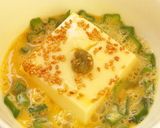 卵豆腐とオクラの柚子コショウサラダ♪作り方2写真