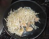 鶏もも肉の酢味噌照り焼き♪簡単もやし作り方5写真