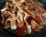 シーフードミックスとトマトジュースの簡単作り方1写真