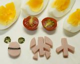 おかめインコ♪デコカレー作り方3写真