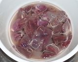 鶏レバーと糸こんにゃくの煮物作り方1写真
