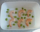 お洒落に☆海老と三つ葉の寒天寄せ作り方3写真