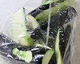 あと一品♪　電子レンジde茄子の韓国風作り方1写真
