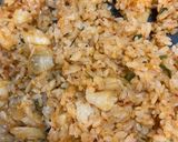 旨辛！薬味キムチ炒飯！作り方3写真