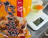とろふわお好み焼き（たこ焼き粉使用）作り方2写真