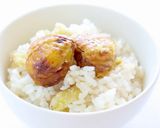 『ぽろたん』で簡単美味しい【焼き栗ごはん】作り方5写真