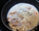 大豆ミートの豆乳味噌スープ作り方7写真