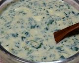 豆乳とモロヘイヤ＆麺つゆの超簡単スープ作り方2写真