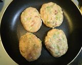 ✿茗荷と葱のさっぱりチキンバーグ✿作り方2写真