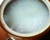 帆立缶と湯葉で◎優しいお粥。作り方1写真