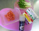 超簡単♪明太クリームパスタ作り方1写真