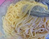 超簡単♪明太クリームパスタ作り方4写真
