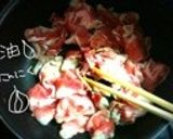 茄子と豚バラ炒め作り方2写真