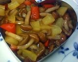 ほんだし®でパプリカとなめこの前菜作り方2写真