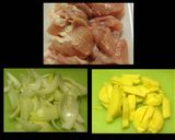 鶏肉と野菜炒めのクリームチーズ和え作り方1写真