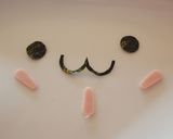 ふわふわ盛りで☆ひつじのデコカレー　作り方4写真