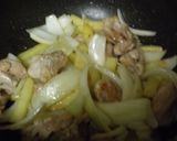 鶏肉と野菜炒めのクリームチーズ和え作り方3写真