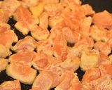 鰻のたれｄｅチキン丼作り方3写真