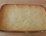 混ぜて焼く～フルーツ ヨーグルト餅ケーキ作り方3写真