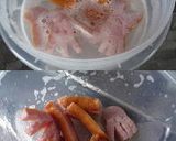 気分は海へ♬♪　デコカレー作り方3写真