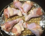 手羽元＆半熟玉子&チーズの燻製作り方4写真