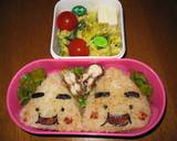 簡単キャラ弁～やきおに君作り方3写真