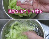 お野菜で元気になる【茄子胡瓜茗荷夏炊き】作り方4写真