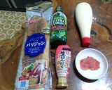 ガーリックトースト＆たらこマヨパン😋作り方1写真