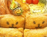 簡単☆甘辛ふっくら稲荷寿司deきつねさん作り方8写真