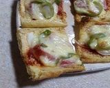 油揚げピザ（肉味噌）作り方4写真