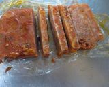 ズッキーニボートに詰め物チーズ焼き作り方4写真
