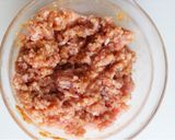 レンジで完成♪ニラともやしの肉味噌あん作り方2写真