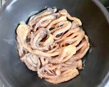 イカ下足の塩麹漬け焼き作り方5写真