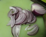 野菜サラダ　クリームチーズドレッシング作り方3写真