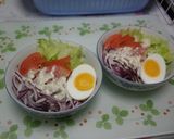 野菜サラダ　クリームチーズドレッシング作り方7写真