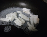 イカとシメジの醤油炒め　しし唐入り作り方4写真