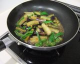 茄子とピーマンの生姜醤油焼き作り方4写真