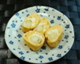 ねぎとオイスターソースでおいしい♪卵焼き作り方3写真