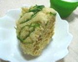 カレーとピーマンのカルシウム蒸しパン作り方4写真