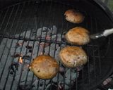 ポータベラのグリル焼き（アウトドア料理）作り方3写真