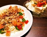 トマトとオクラのピリッと冷うどん作り方9写真