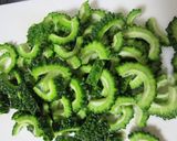 豆腐を入れずにゴーヤと豚肉のきんぴら風☆作り方2写真