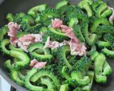 豆腐を入れずにゴーヤと豚肉のきんぴら風☆作り方4写真