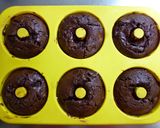 夏に冷たい☆HMチョコバナナ焼きドーナツ作り方8写真