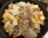 簡単！大根・豚こま肉・厚揚げの甘辛煮！作り方4写真